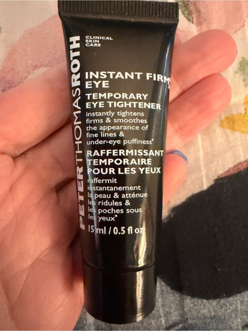 PETER THOMAS ROTH Peter Instant FIRMx Eye Temporary Eye Tightener NEW Mini .5 Oz
